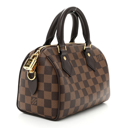 Louis Vuitton Damier Ebene Speedy Bandouliere 20 3 of 10