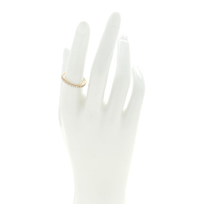 David Yurman 18K Yellow Gold Diamond 2mm Cable Collectibles Band Ring 54 7 2 of 4