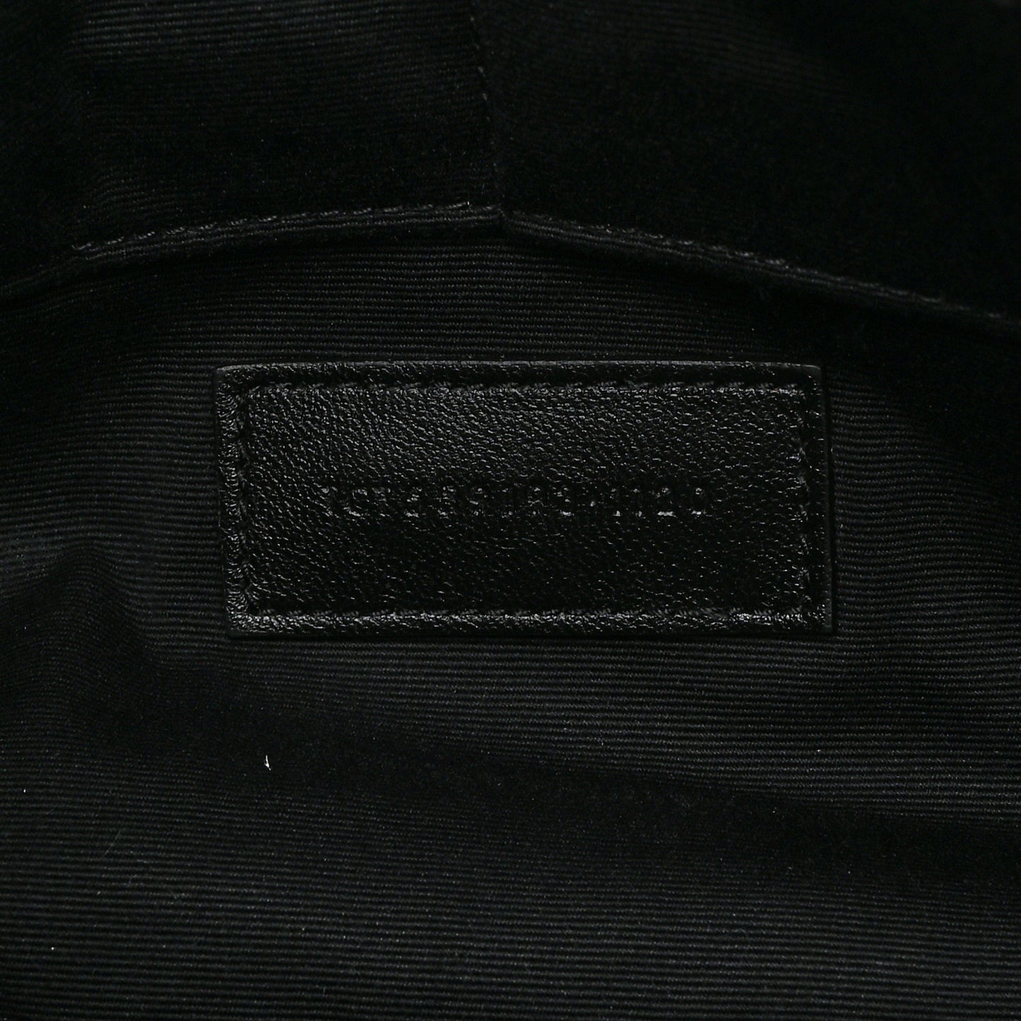 Calfskin Matelasse Monogram Cassandre Tablet Pouch Black