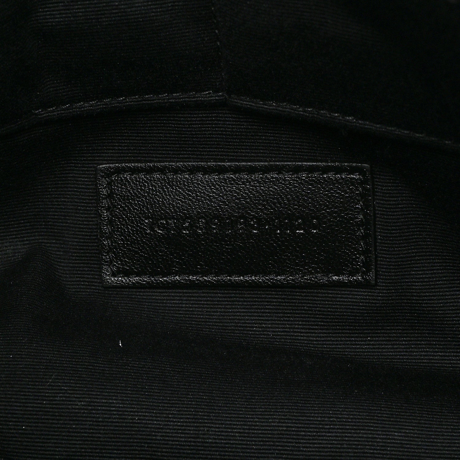 Saint Laurent Calfskin Matelasse Monogram Cassandre Tablet Pouch Black 7 of 7