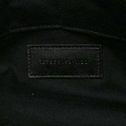 Saint Laurent Calfskin Matelasse Monogram Cassandre Tablet Pouch Black 7 of 7