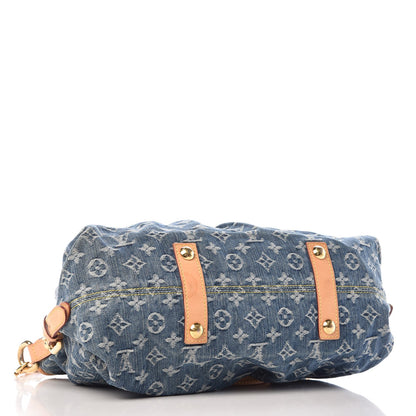 Louis Vuitton Denim Neo Cabby MM Blue 5 of 13