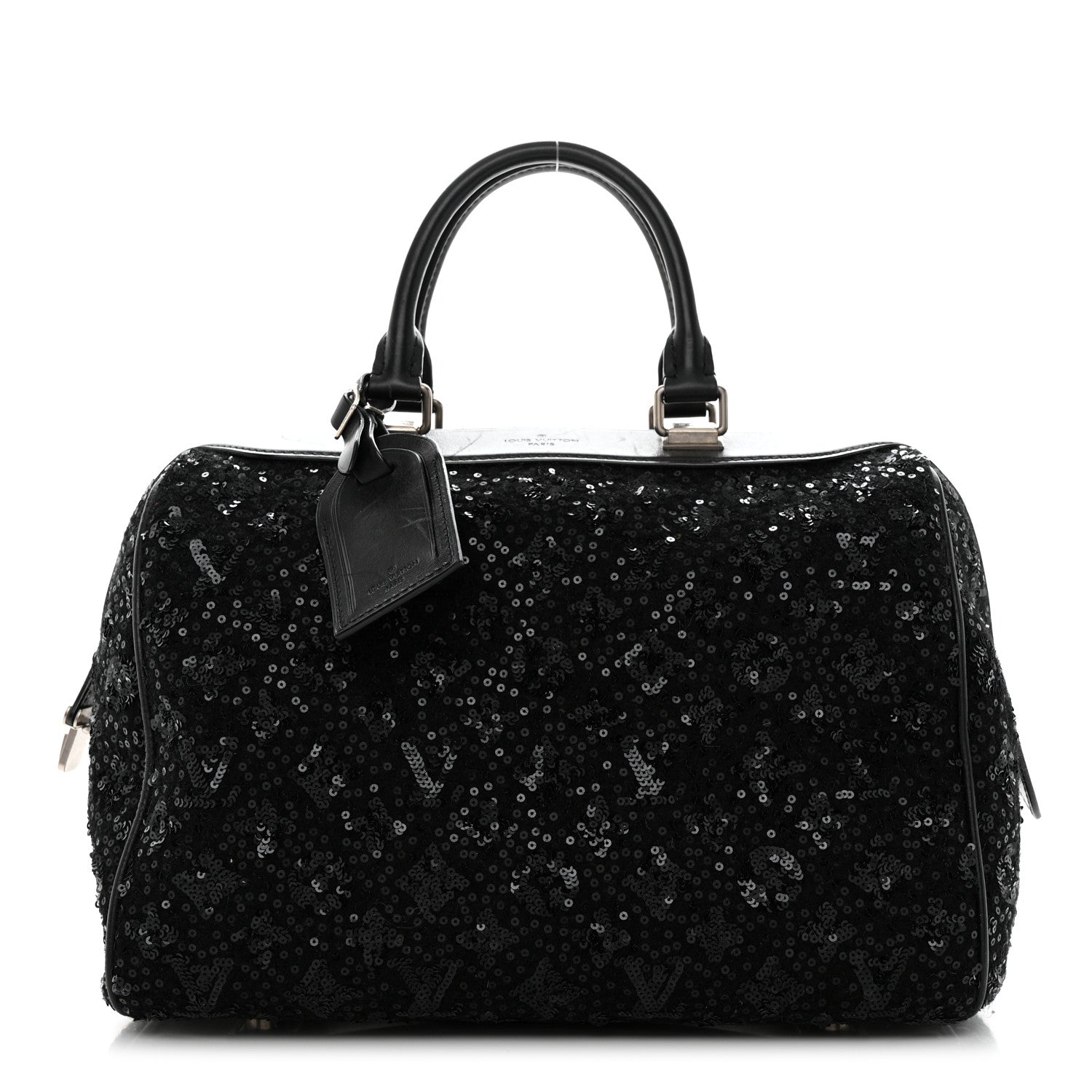 Louis Vuitton Sequin Monogram Sunshine Express Speedy Black 1 of 15