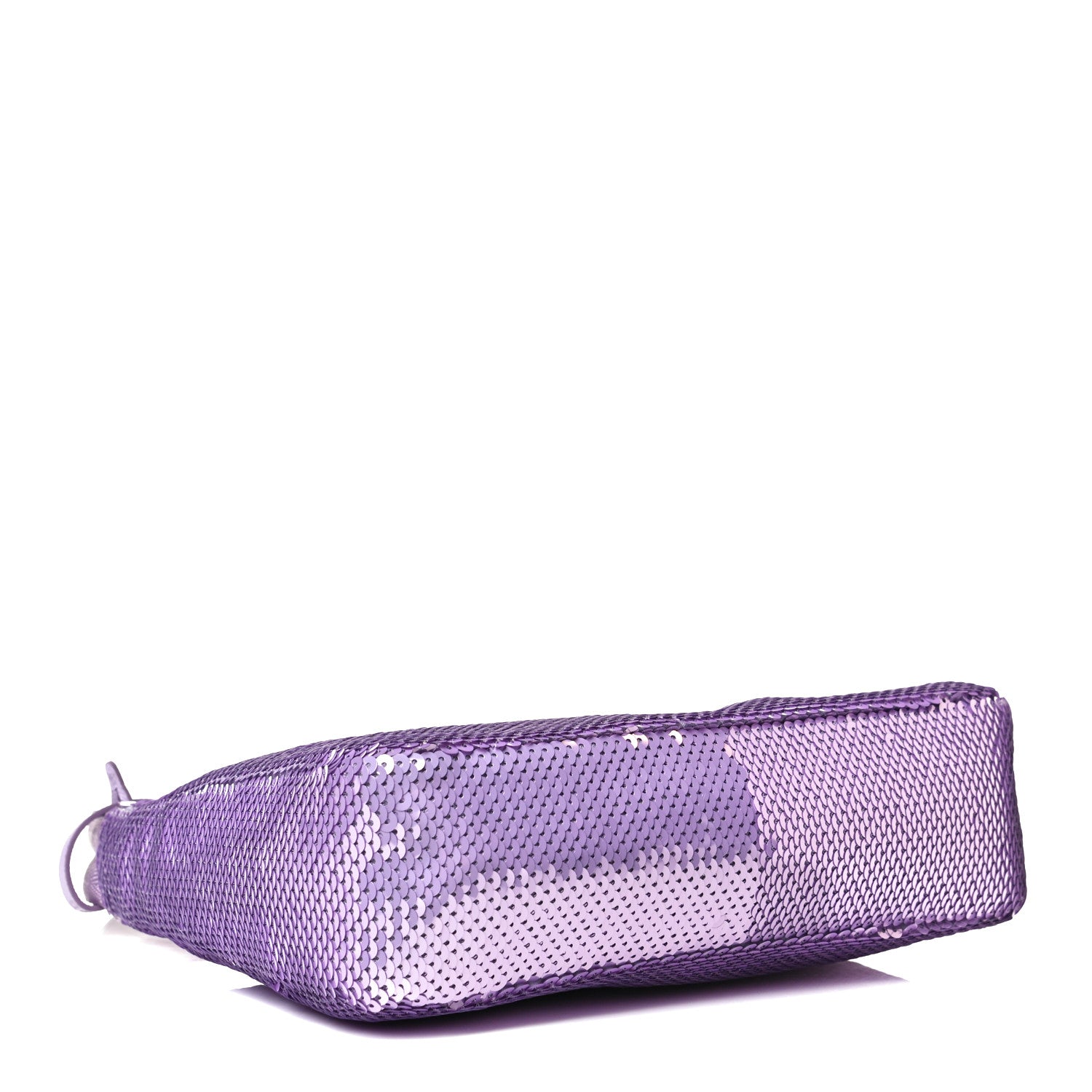 Prada Paillettes Sequin Mini Re-Edition 2000 Bag Lilium Black 5 of 13