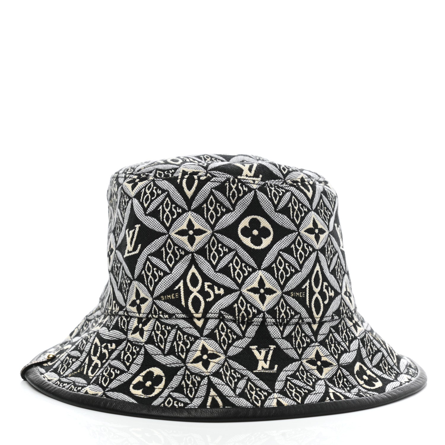 Louis Vuitton Jacquard Since 1854 Bucket Hat S Grey 3 of 9