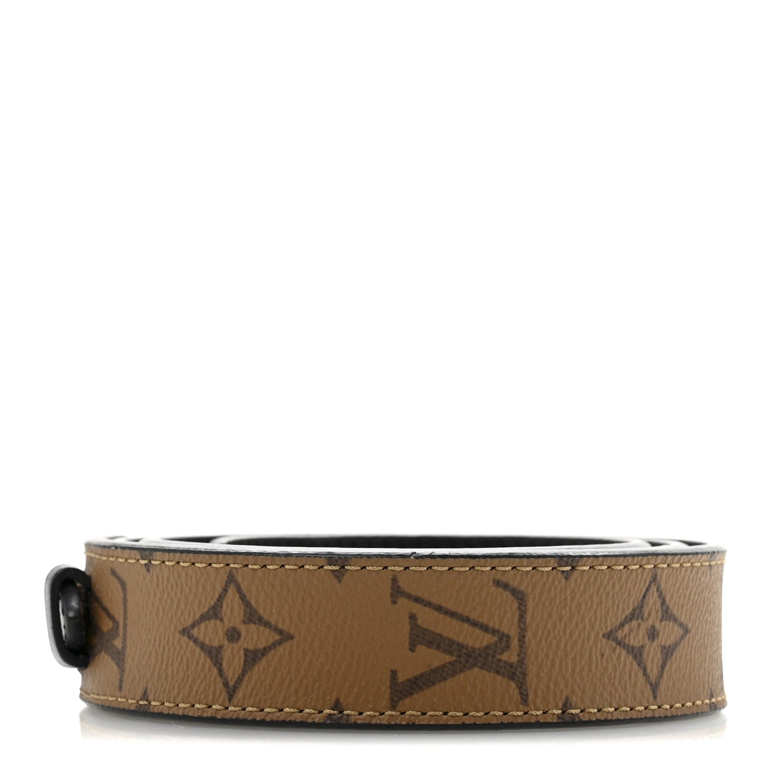 Louis Vuitton Reverse Monogram Bandouliere Shoulder Strap XL Black 2 of 5