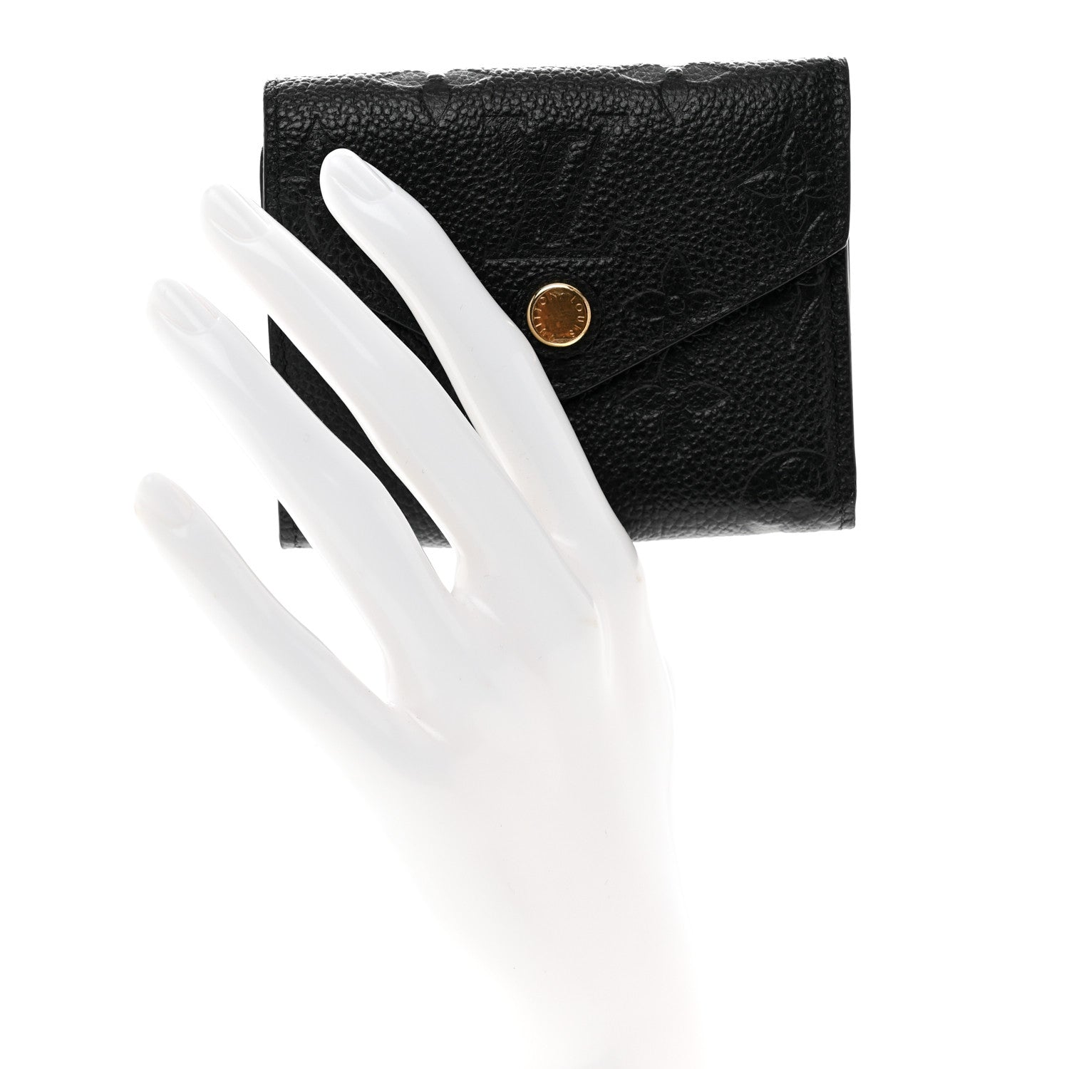 Louis Vuitton Empreinte Zoe Wallet Black 2 of 7