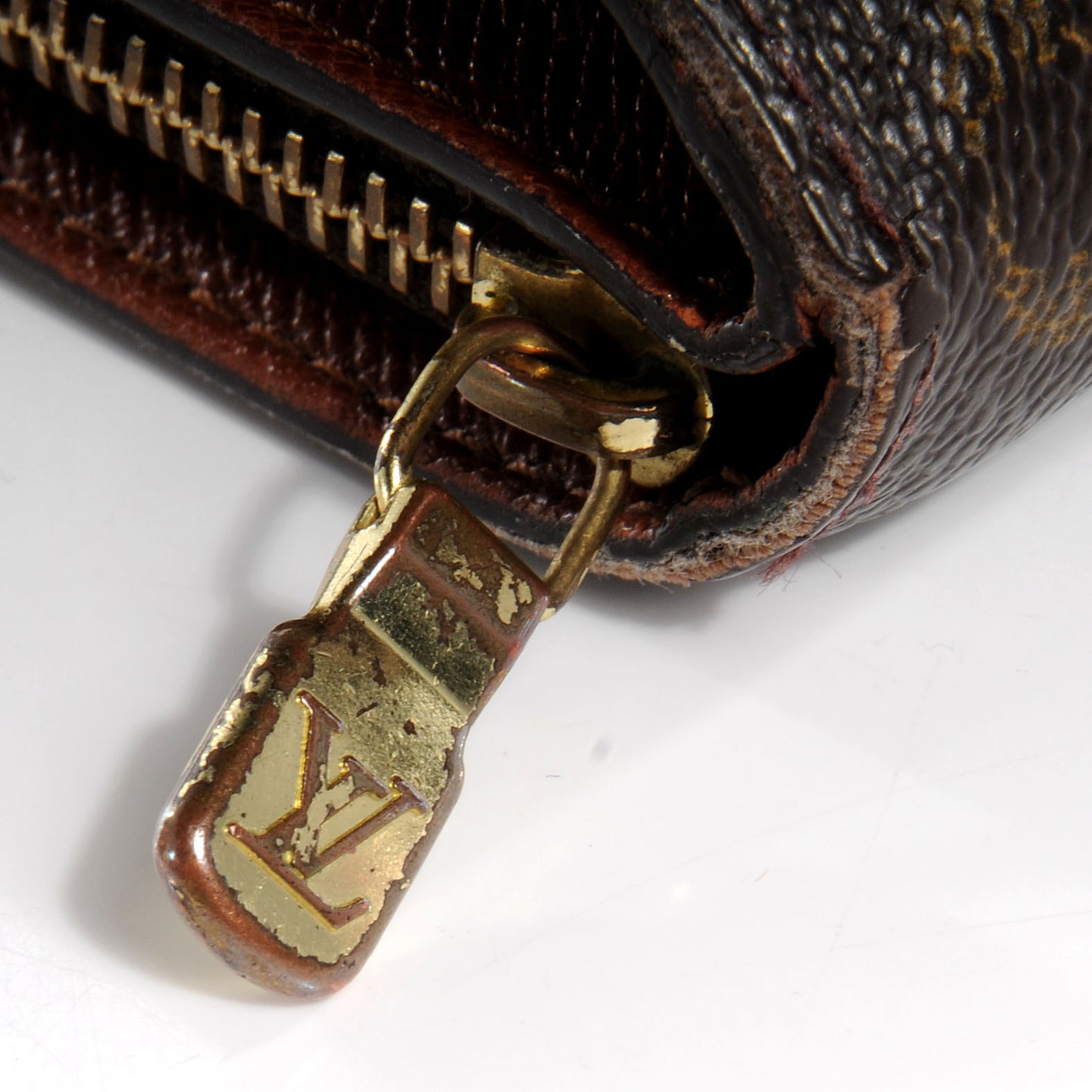 Monogram Compact Zippe Zipped Wallet