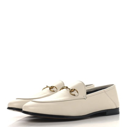 Gucci Malaga Kid Crystal Horsebit Womens Jordaan Loafers 39 Mystic White 4 of 11