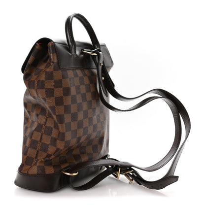 Louis Vuitton Damier Ebene Soho Backpack 2 of 8