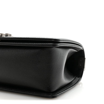 Chanel Caviar Quilted Medium Boy Flap Black 10 of 10