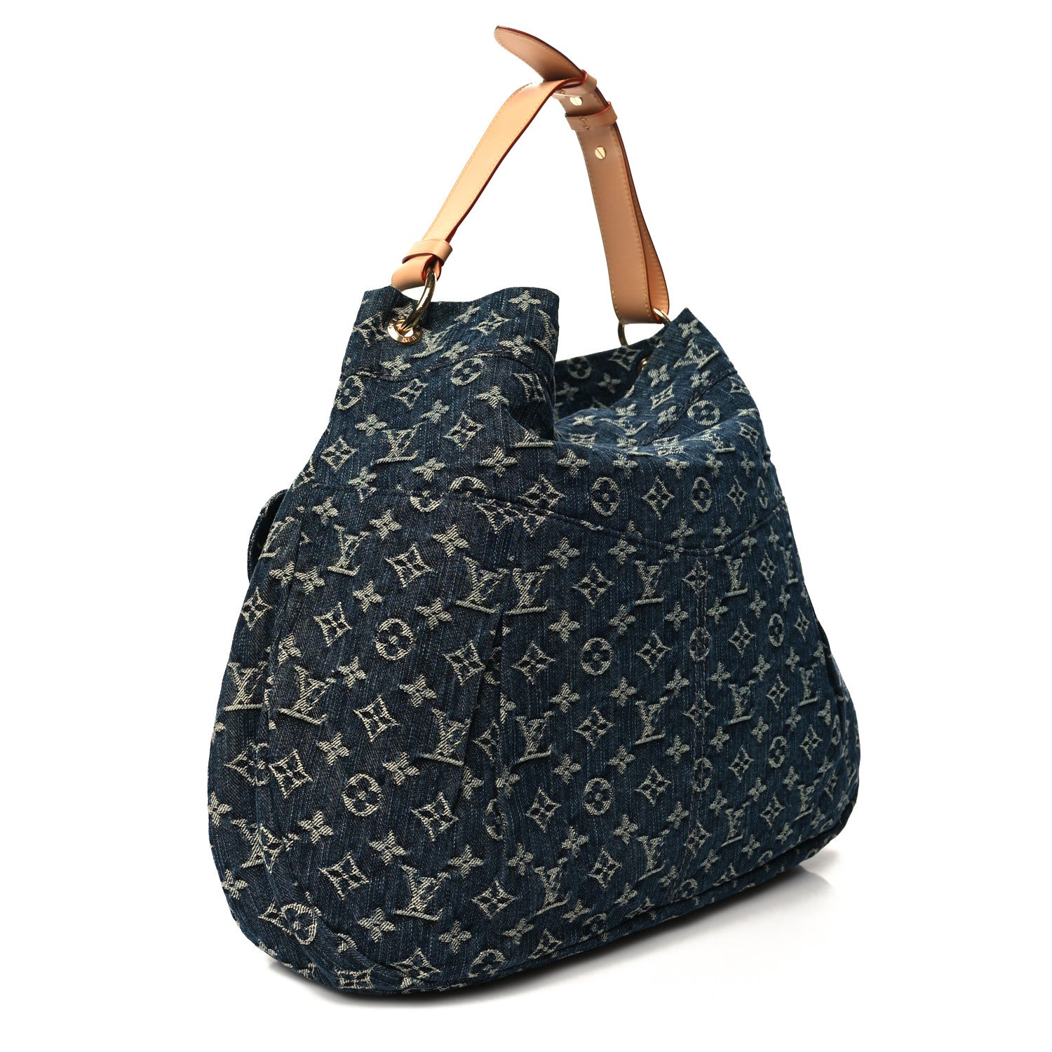 Louis Vuitton Denim Daily GM Gris Blue 3 of 9