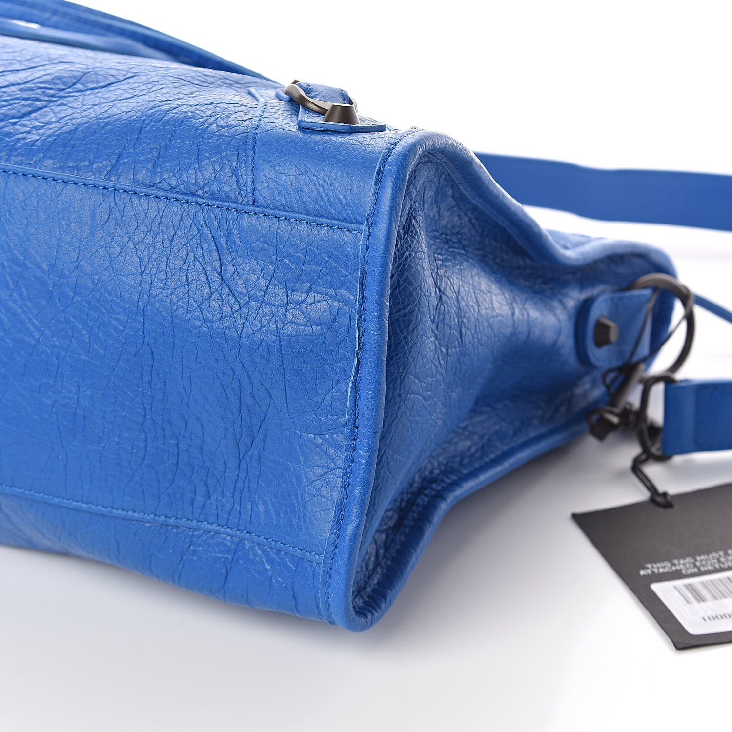 Balenciaga Agneau Classic Hardware City Bleu Lazuli 9 of 9