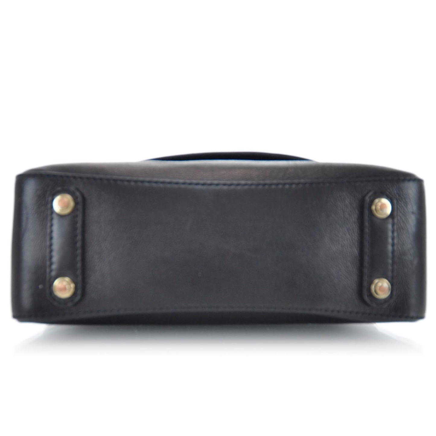 Calfskin Stingray Embossed New Line Flap Bag Black