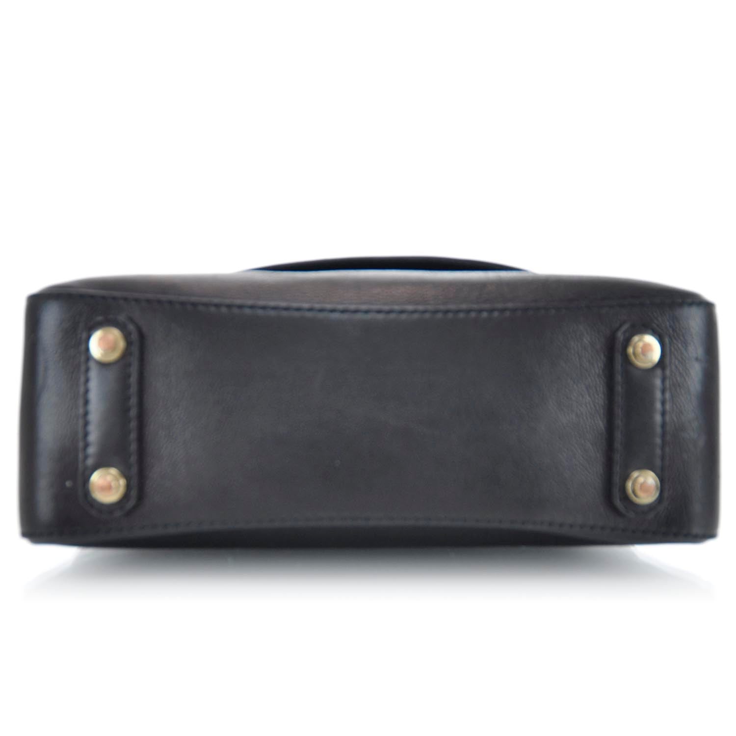 Givenchy Calfskin Stingray Embossed New Line Flap Bag Black 5 of 9