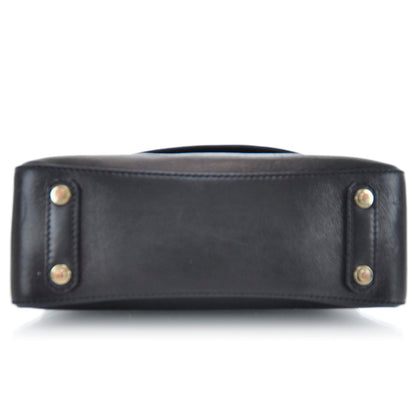 Givenchy Calfskin Stingray Embossed New Line Flap Bag Black 5 of 9