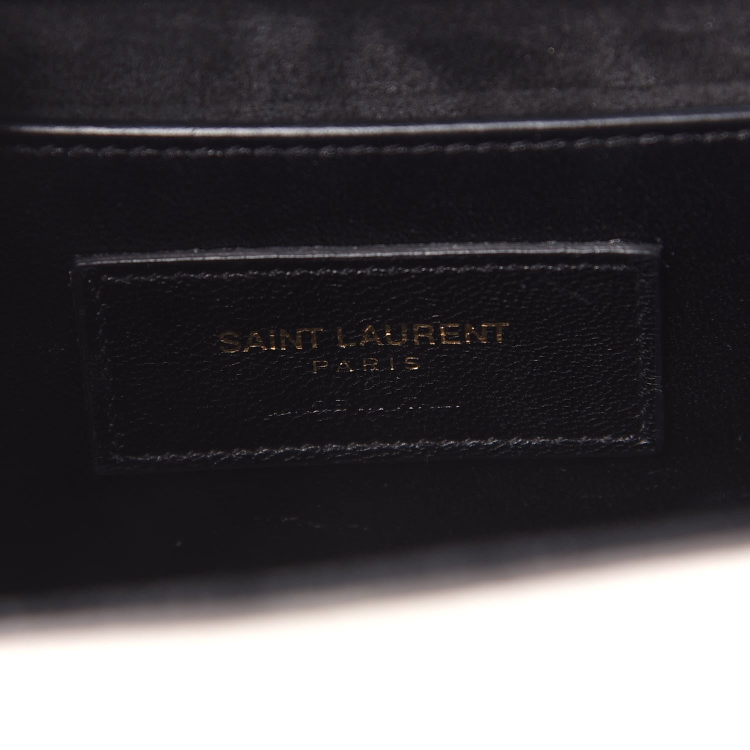 Saint Laurent Metallic Calfskin Small Classic Monogram Kate Tassel Satchel Silver 6 of 10