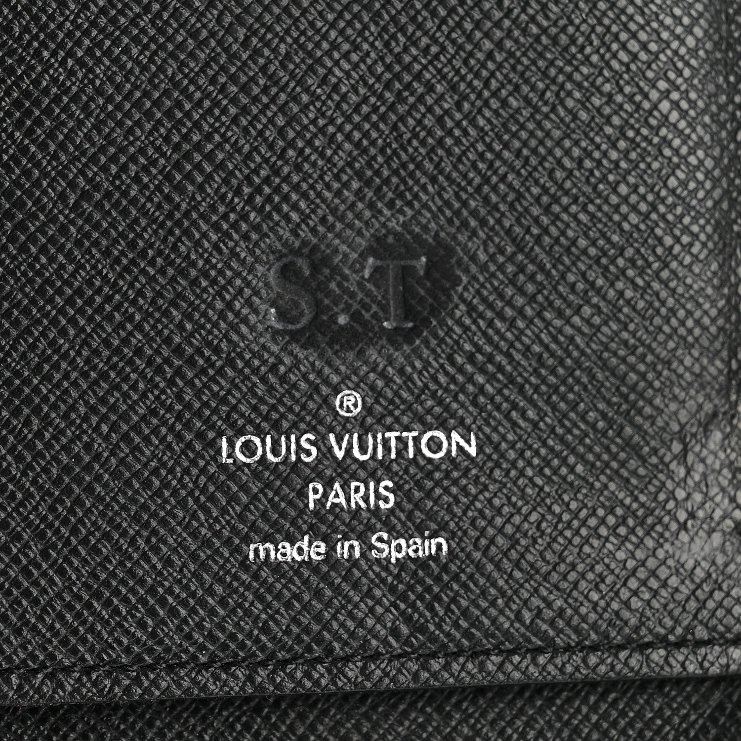 Louis Vuitton Taiga Vertical Zippy Wallet Black 7 of 9
