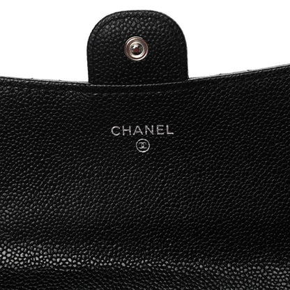 Chanel Caviar Quilted Phone Holder Wallet on Removable Chain Black 9 of 15