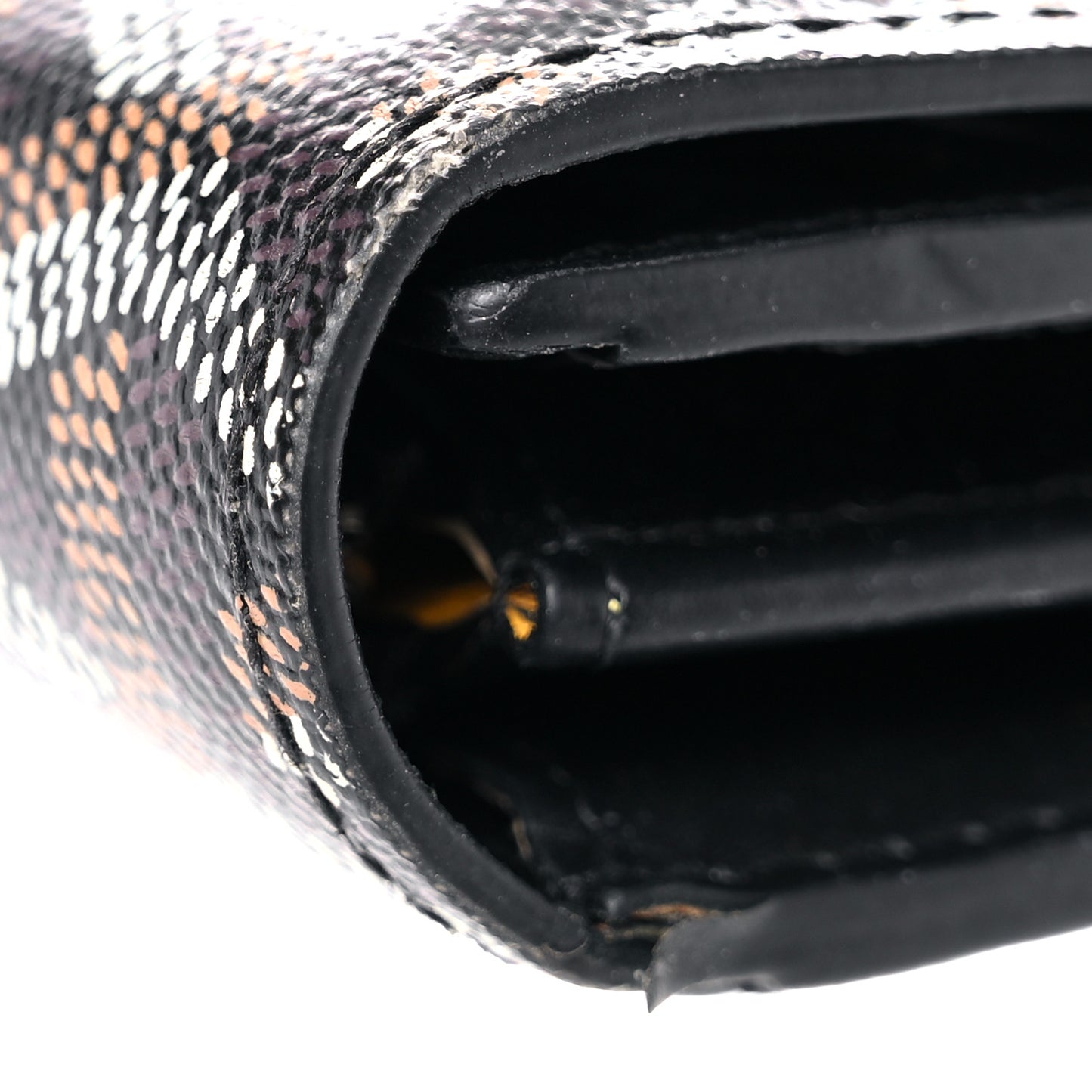 Goyardine Varenne Long Wallet Black