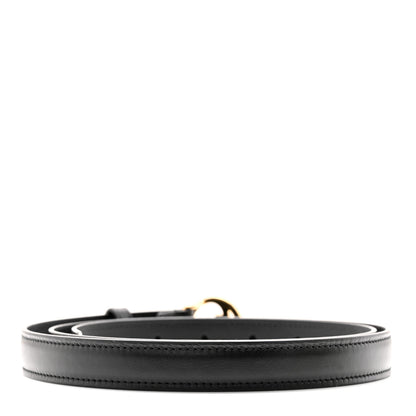 Gucci Calfskin GG Blondie Thin Belt 100 40 Black 2 of 5