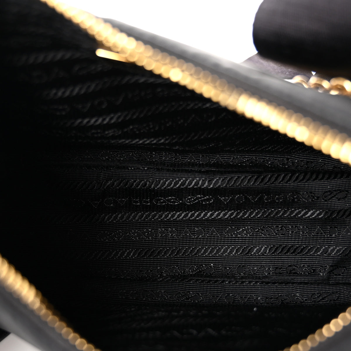 Prada Nylon Re-Edition 2005 Shoulder Bag Black 5 of 11