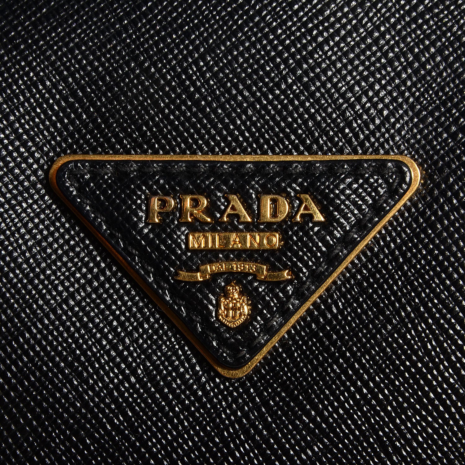 Prada Saffiano Lux Bowler Black 4 of 12