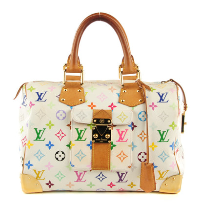 Louis Vuitton Monogram Multicolor Speedy 30 White 1 of 14