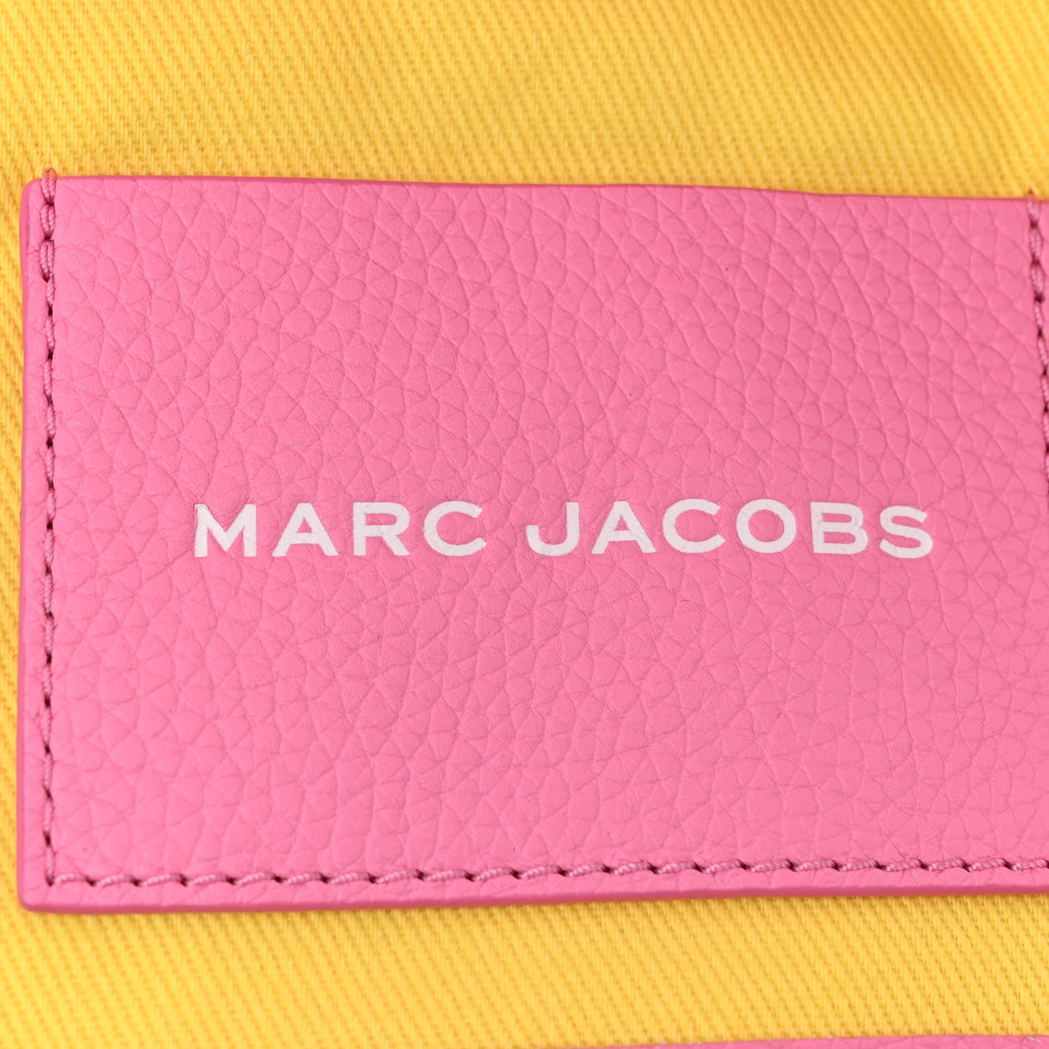 Marc Jacobs Grained Calfskin Medium The Tote Bag Petal Pink 6 of 10