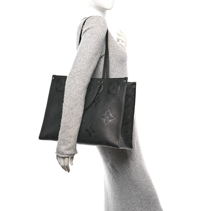 Louis Vuitton Empreinte Monogram Giant Onthego GM Black 2 of 9