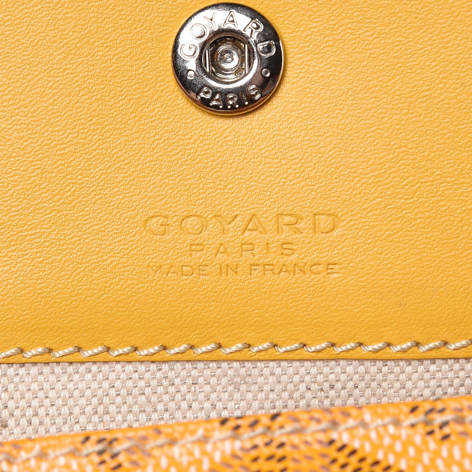 Goyard Goyardine Saint Louis GM Yellow 9 of 16