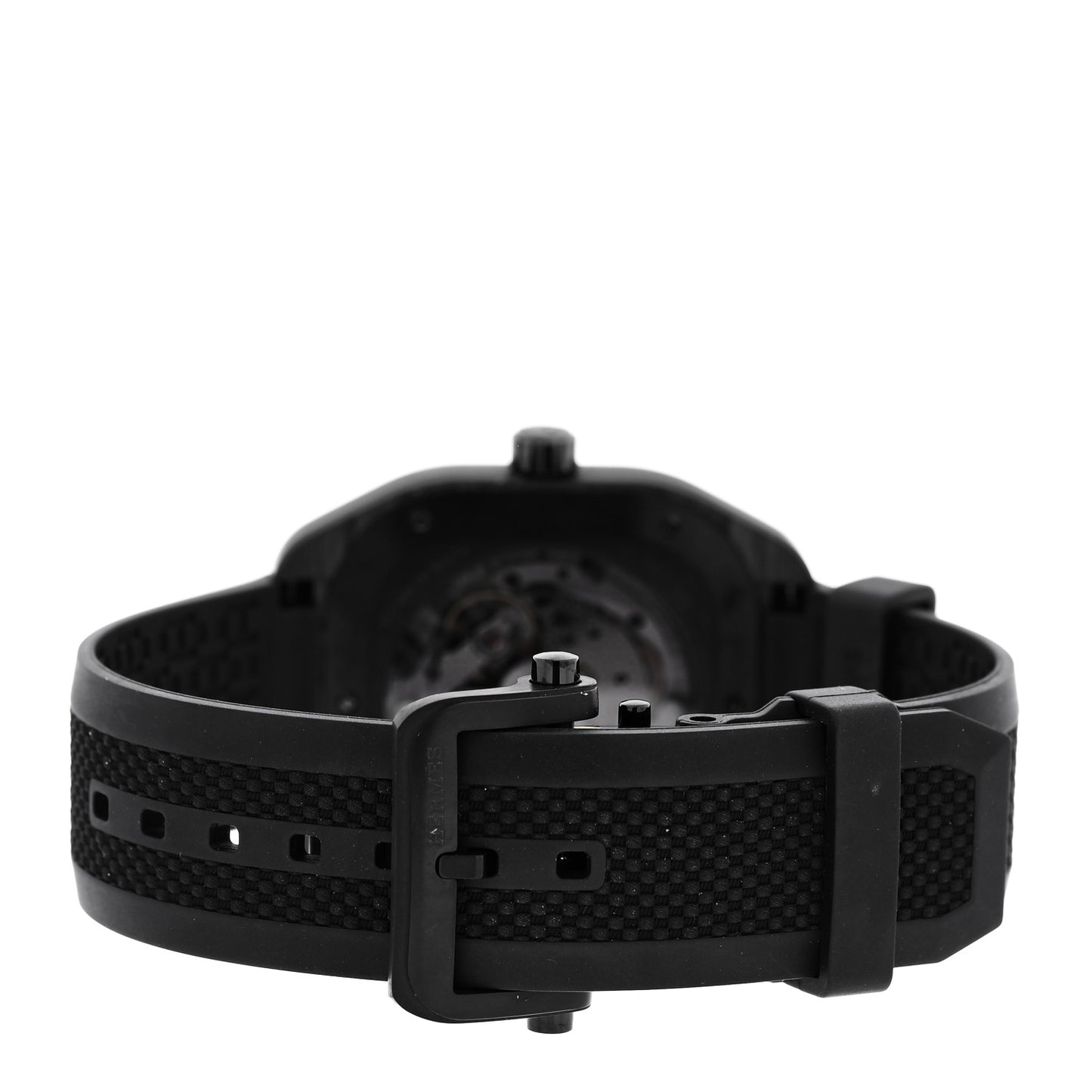 DLC Coated Titanium Rubber 39mm H08 Automatic Watch Noir