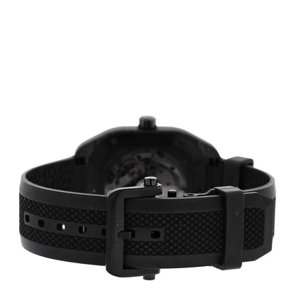 Hermes DLC Coated Titanium Rubber 39mm H08 Automatic Watch Noir 3 of 5