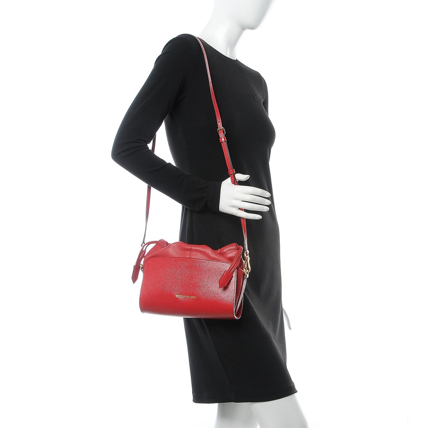 Patent Small Dinton Crossbody Bag Bright Rose