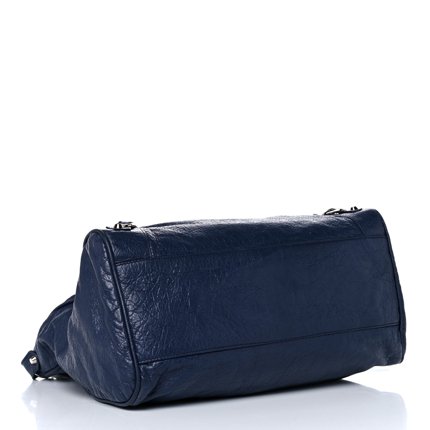 Agneau Classic Silver Hardware Velo Gris Chartreux