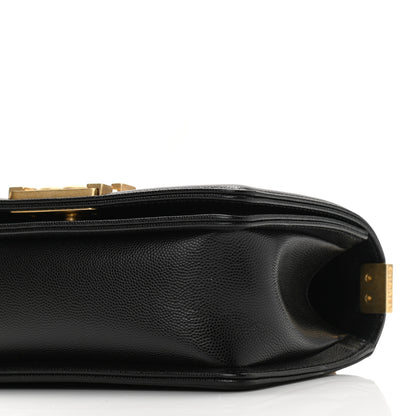 Chanel Caviar Quilted Small Boy Flap Black 10 of 11