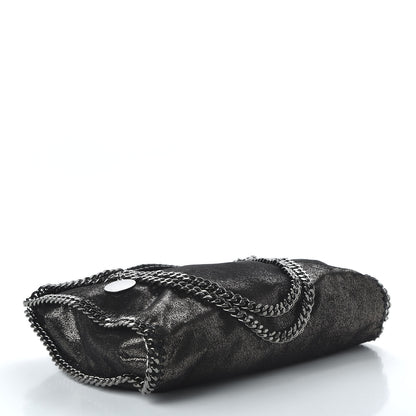 Stella McCartney Chamois Shiny Dotted Small Falabella Tote Ruthenium 4 of 9