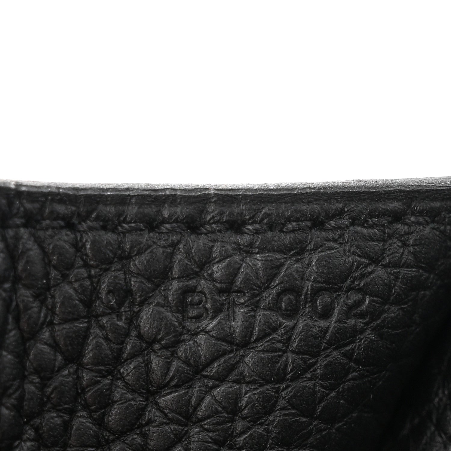 Hermes Taurillon Clemence Halzan 31 GM Black 7 of 14