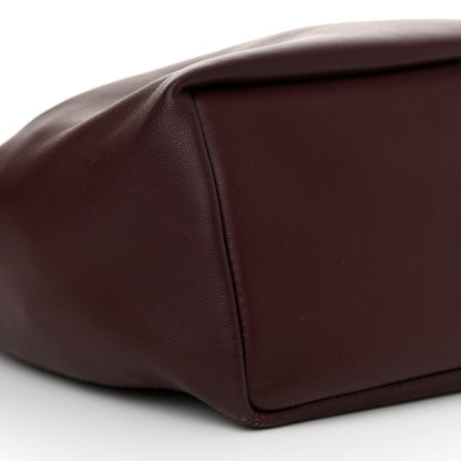 Loewe Buttery Nappa Lambskin Small Squeeze Bag Dark Burgundy 8 of 10