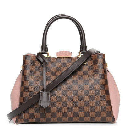 Louis Vuitton Damier Ebene Cuir Taurillon Brittany Magnolia 1 of 9