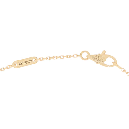 Van Cleef & Arpels 18K Yellow Gold Mother of Pearl Sweet Alhambra Pendant Necklace 4 of 5