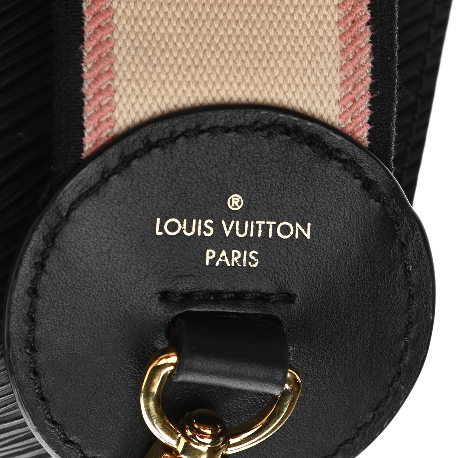 Louis Vuitton Epi Monogram Flower Twist MM Black 7 of 13