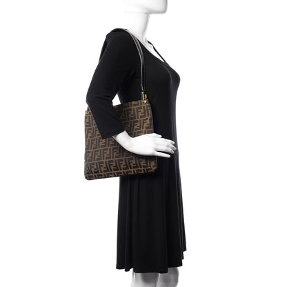 Fendi Zucca Shoulder Bag Tobacco 2 of 10