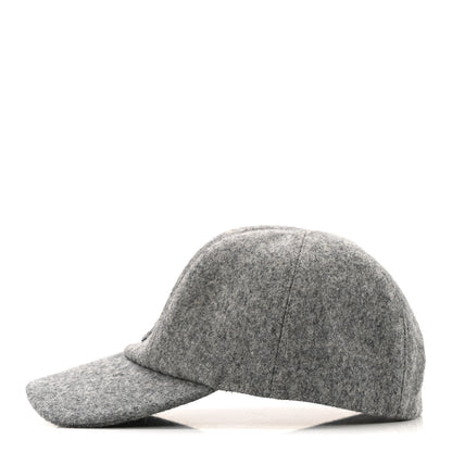 Hermes Wool Davis Varsity Hat 58 Gris Clair 4 of 11