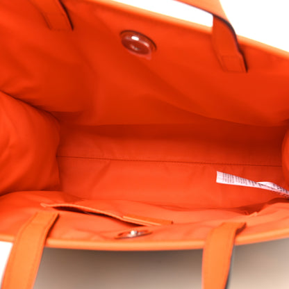 Gucci GG Supreme Monogram Banana Childrens Tote Beige Ebony Multicolor Carrot Orange 5 of 10