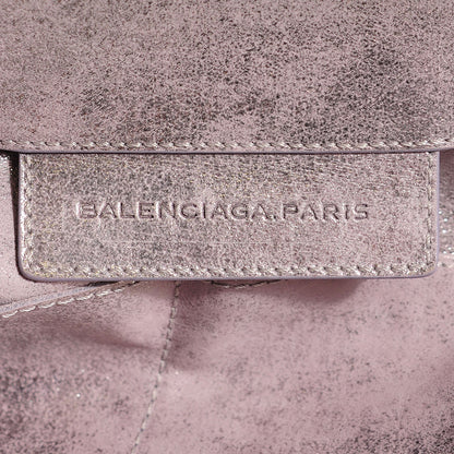 Balenciaga Metallic Calfskin Milkyway Papier A4 Tote Lilac 6 of 10