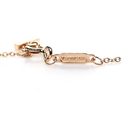 Tiffany 18K Rose Gold Small T Smile Pendant Necklace 5 of 6