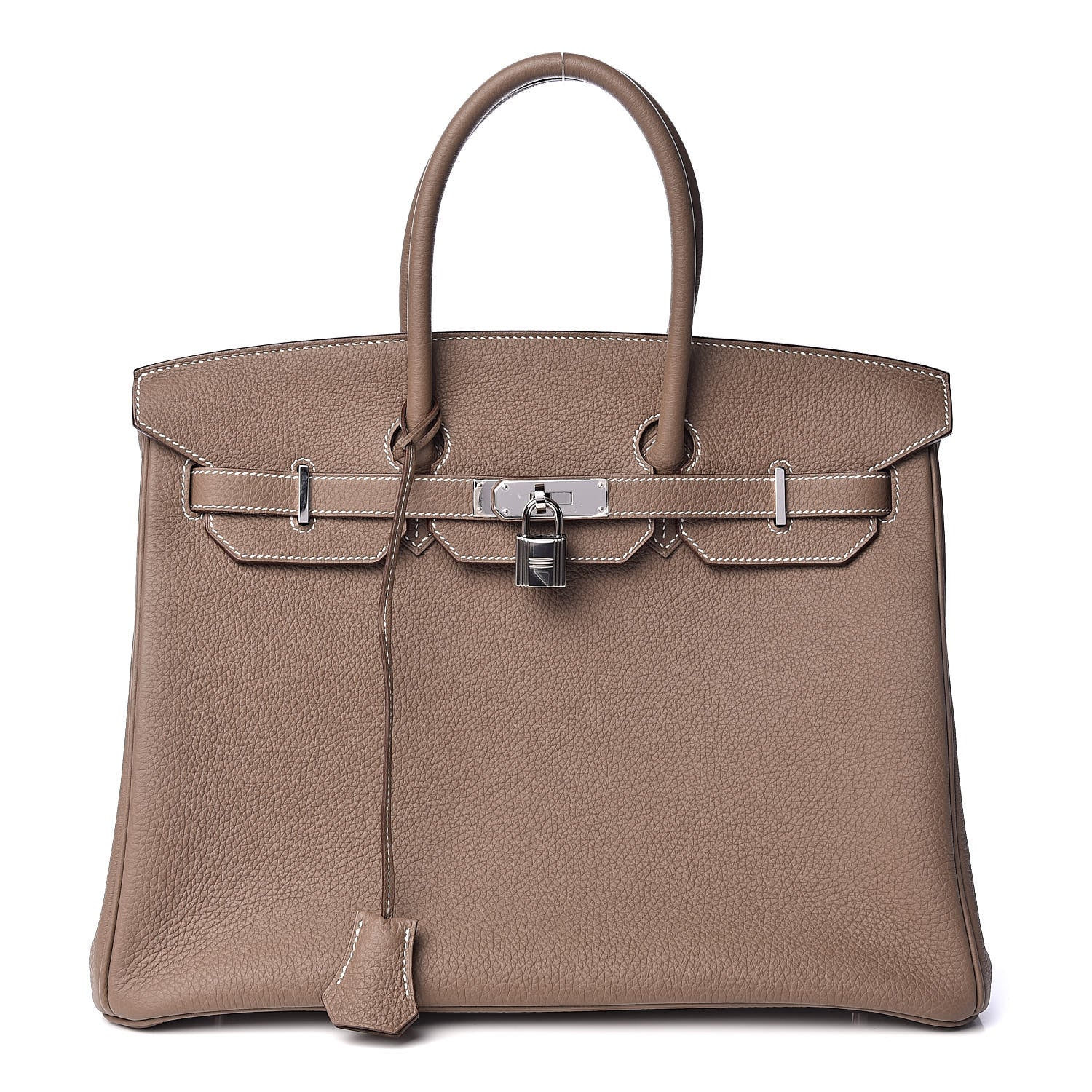 Hermes Togo Birkin 35 Etoupe 1 of 34