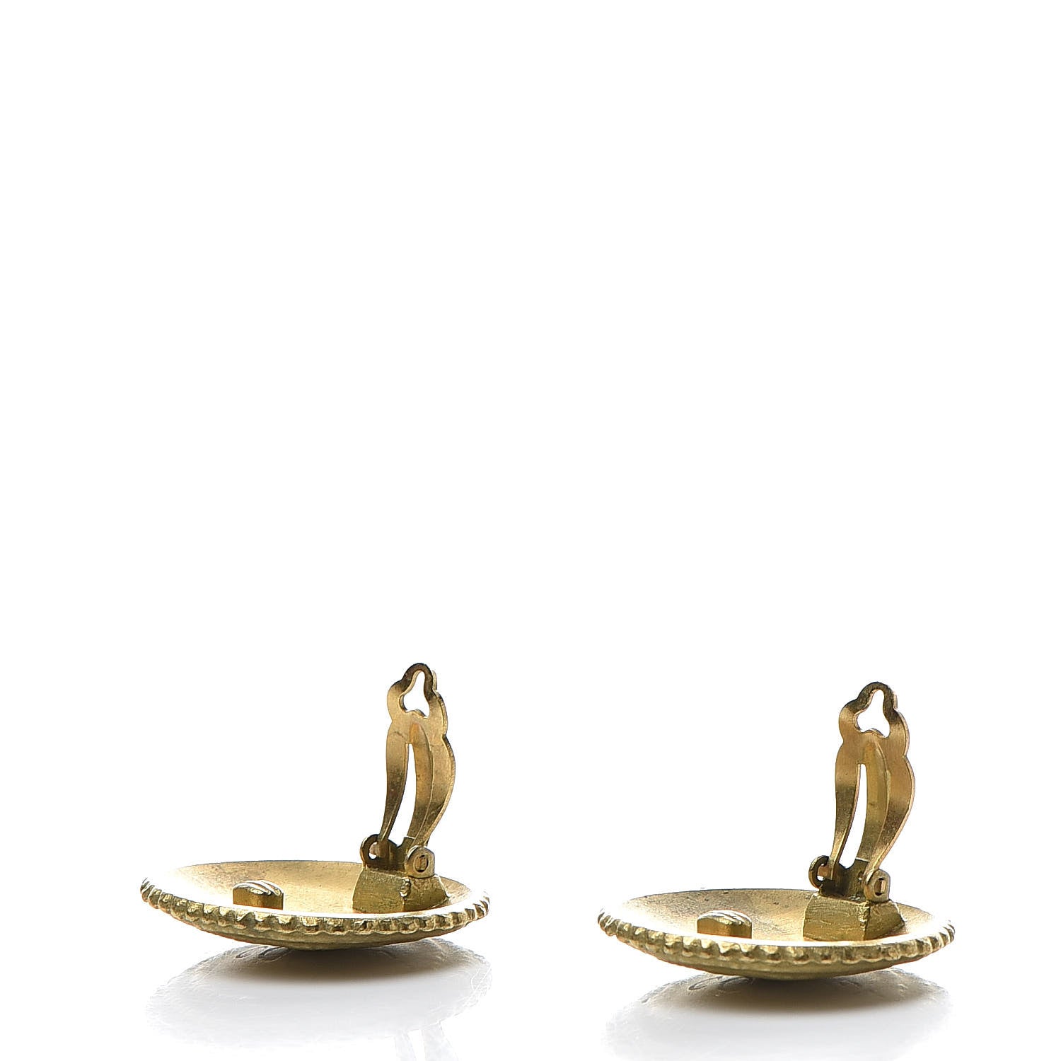 Chanel Coco Clip On Earrings Gold 3 of 5