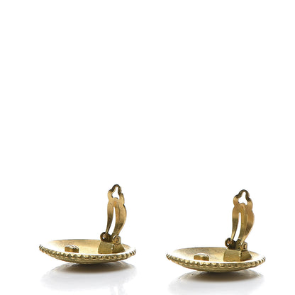 Chanel Coco Clip On Earrings Gold 3 of 5